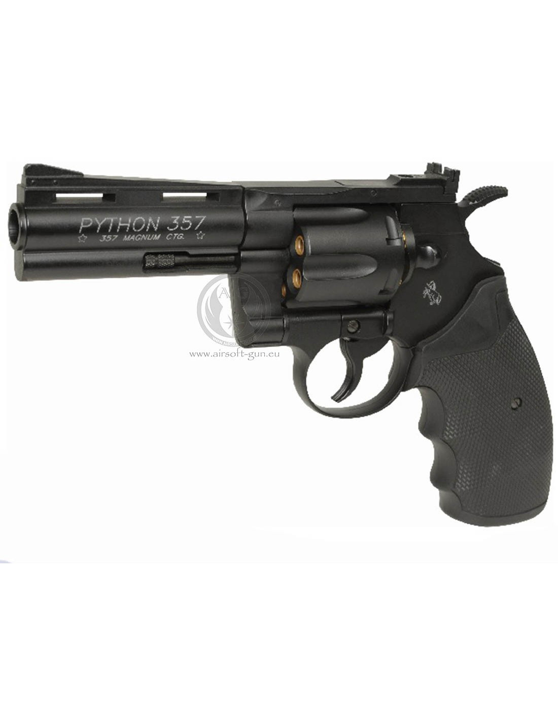 KWC Revolver Colt Python 357 Magnum Co2 4 noir